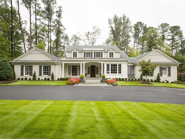 A finished house