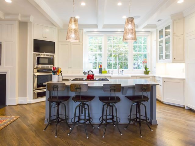 A finished kitchen