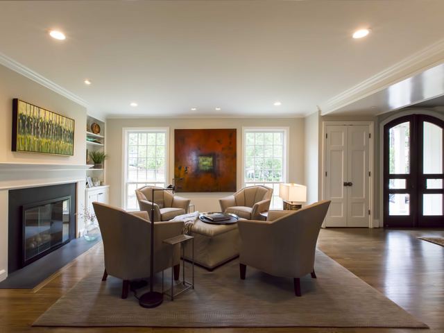 A finished room
