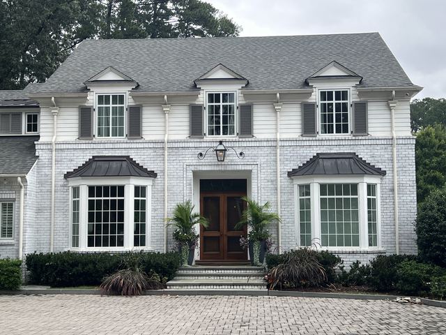 A finished house