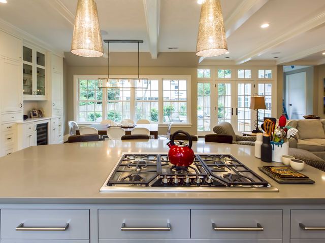 A finished kitchen