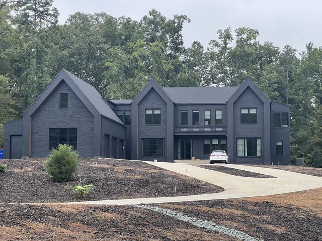 A finished house