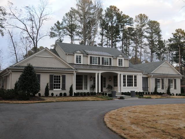 A finished house