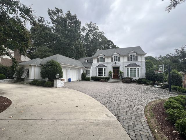 A finished house