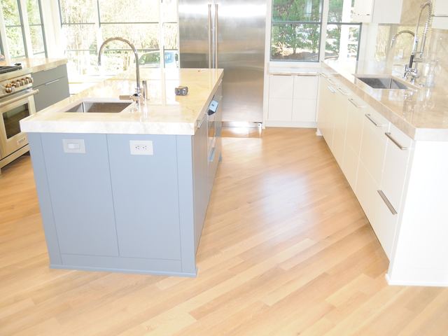 A finished kitchen