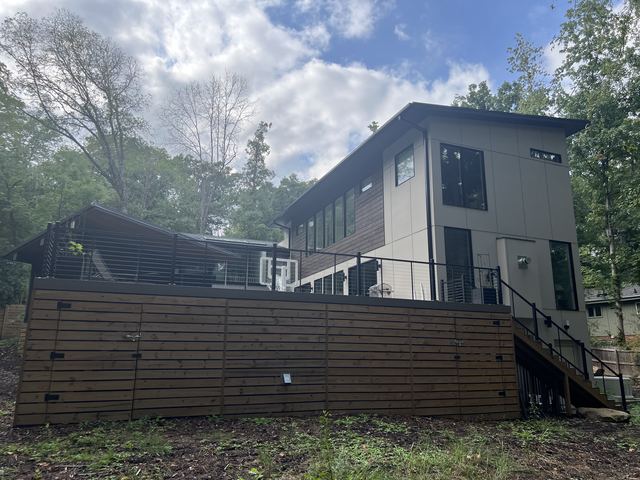 A finished house