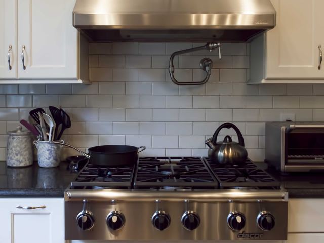 A finished kitchen