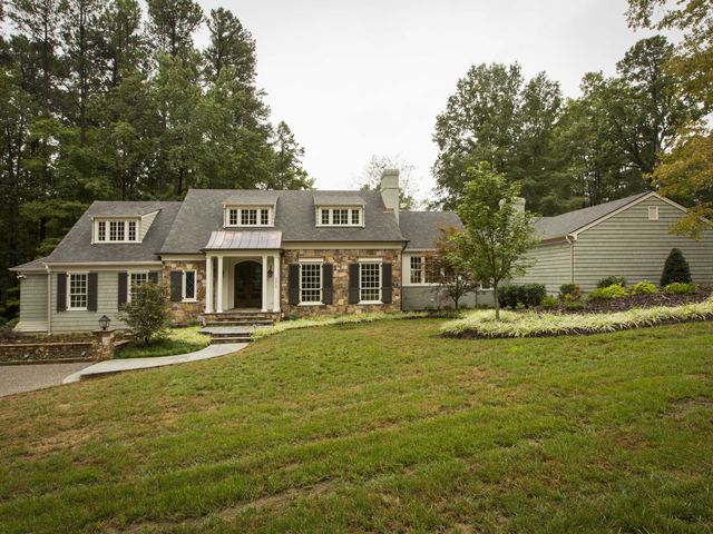 A finished house