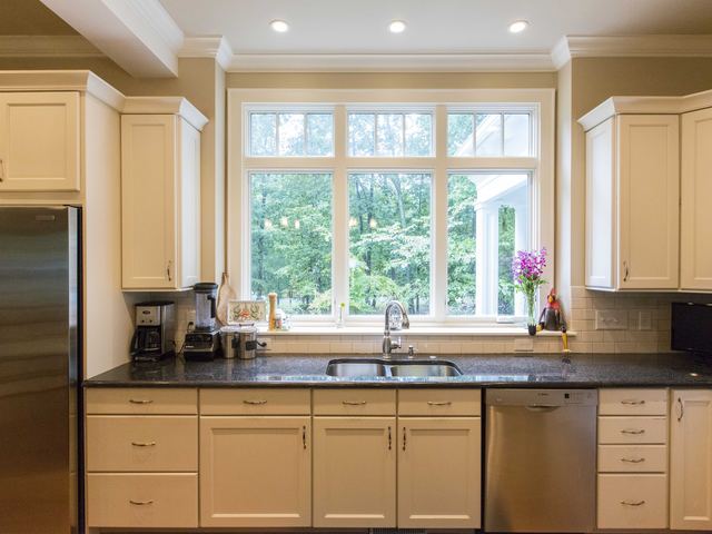 A finished kitchen