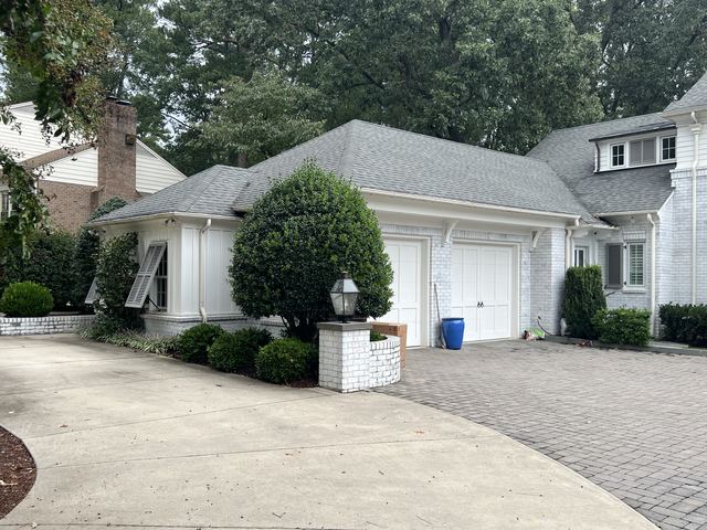 A finished house