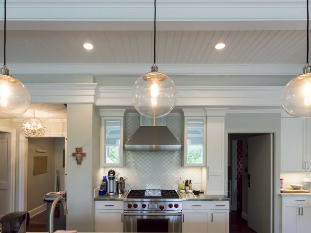 A finished kitchen