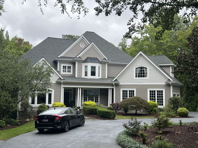 A finished house