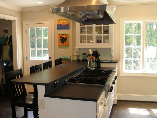 A finished kitchen
