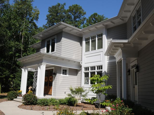 A finished house