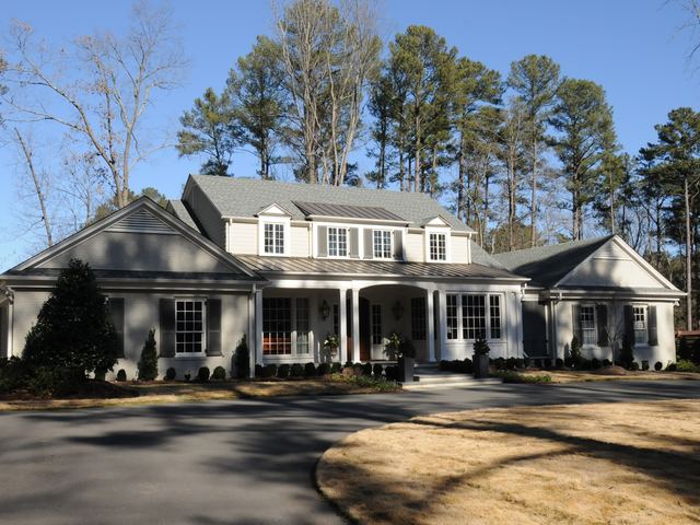 A finished house