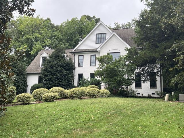 A finished house