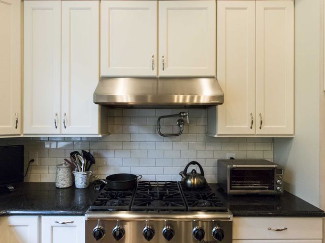 A finished kitchen