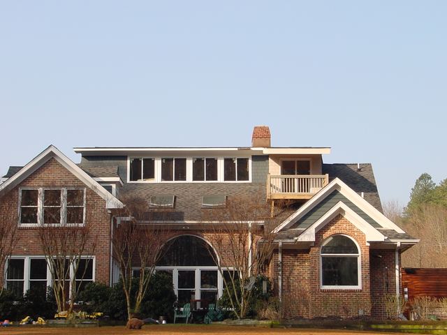 A finished house