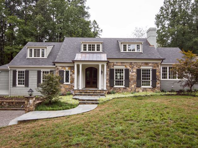 A finished house