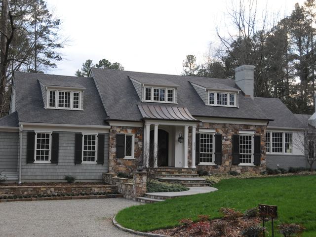 A finished house