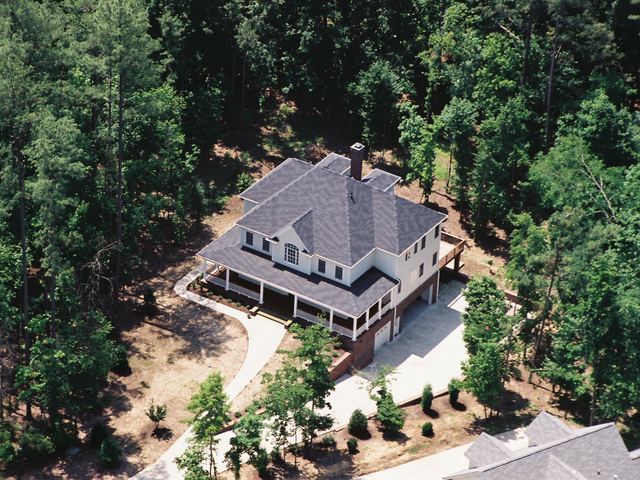 A finished house