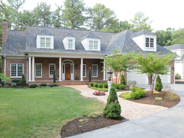 A finished house