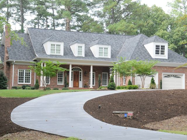 A finished house