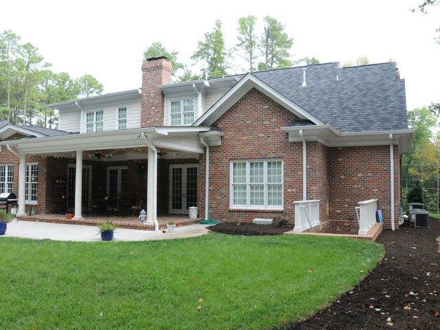 A finished house
