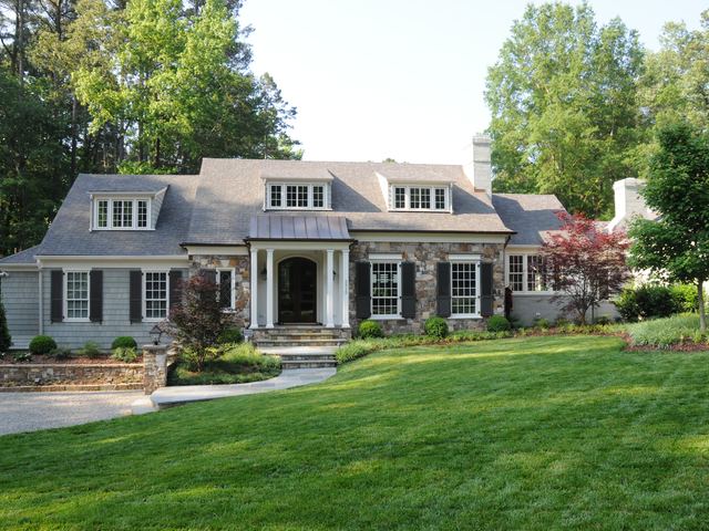 A finished house