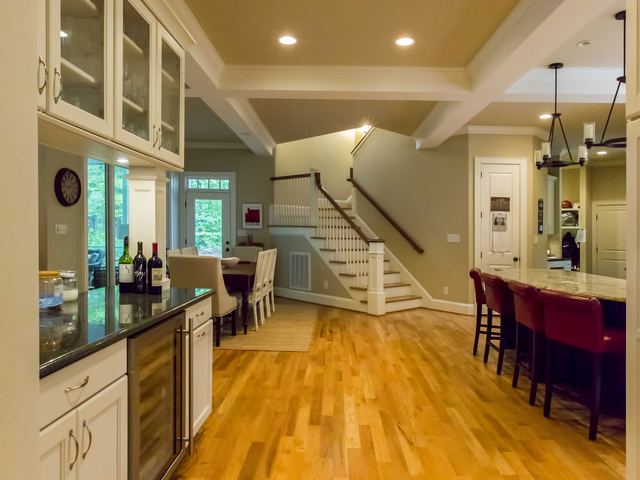 A finished kitchen