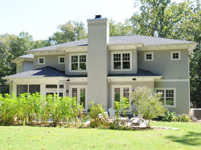 A finished house