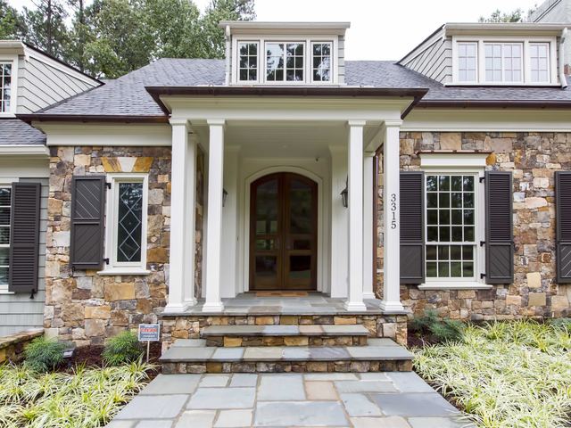 A finished house